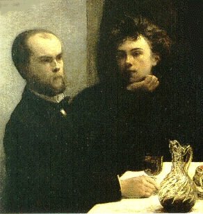 Paul Verlaine y Arthur Rimbaud 