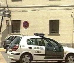 La Guardia Civil de Cambados en Pontevedra