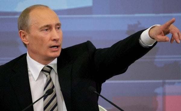 Vladimir Putin, primer ministro ruso.