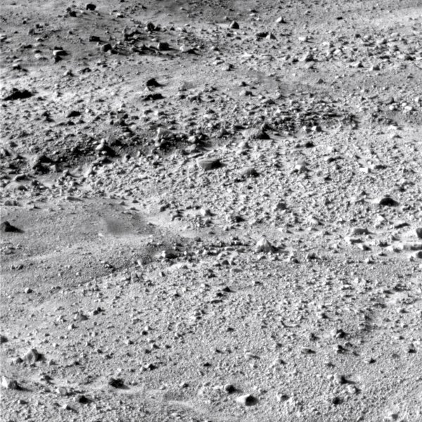 Una de las imágenes de Marte. (Foto: NASA)