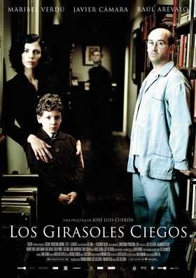 Cartel promocional de la película 'Los girasoles ciegos'.