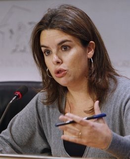 La portavoz del Grupo Popular en el Congreso de los Diputados, Soraya Sáenz de Santamaría. (Foto: archivo)
