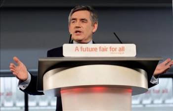 El primer ministro, Gordon Brown. (Foto: EFE)
