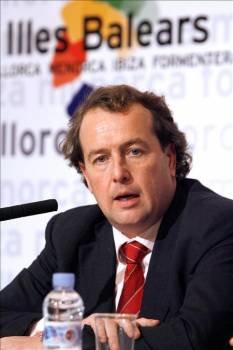 El ex conseller de Turismo del Govern balear, Francesc  Buil. (Foto: JAVIER LIZÓN)