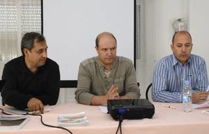 Luis Alba, Juan Carlos Álvarez y Francisco José Gayoso