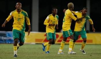 Jugadores de la selección de Sudáfrica