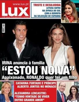 Portada de la revista portuguesa 'Lux'