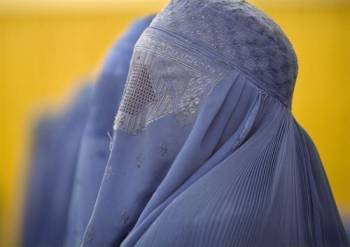 Mujeres con 'burka'
