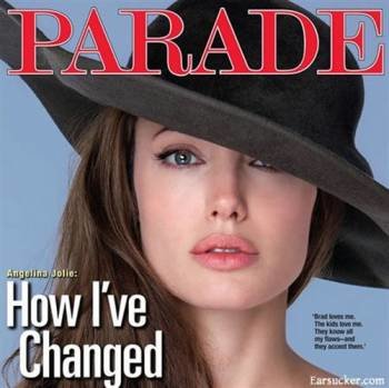 Angelina Jolie en la revista 'Parade'
