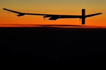 El 'Solar impulse' batiendo el récord histórico