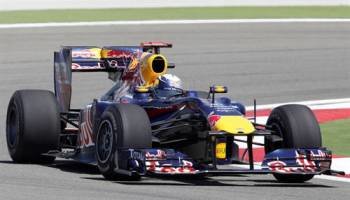 El australiano Sebastian Vettel en su monoplaza