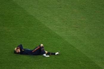 Fernando Torres con fuertes dolores tras la rotura fibrilar