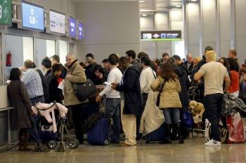 El caos puede volver al aeropuerto de Barajas a mediados de agosto. (Foto: Archivo)