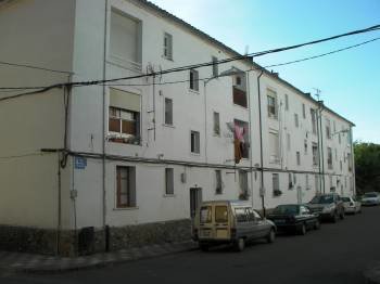 Bloque de edificios de las Casas Baratas.