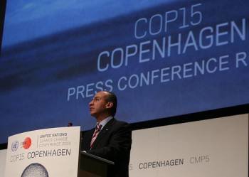 Felipe Calderón en la cumbre de Copenhague. (Foto: Archivo)