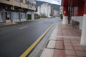 Tramo de la calle Circunvalación. (Foto: Luis Blanco)