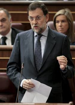 El líder del PP, Mariano Rajoy. (Foto: J.M.E.)