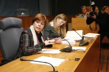 Clara Millán, en una sesión plenaria en enero de 2010. (Foto: ARCHIVO)
