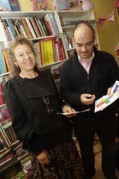 Ana Garrido y Ángel Perotti. (Foto: MIGUEL ÁNGEL)