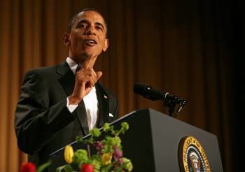 El presidente estadounidense, Barack Obama, durante su intervención. (Foto: MARTIN H. SIMON )