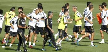 Entrenamiento Real Madrid (Foto: EFE)