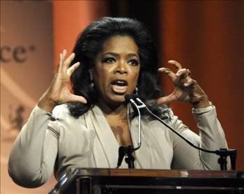En la imagen, la presentadora de televisión, Oprah Winfrey (Foto: Archivo EFE)