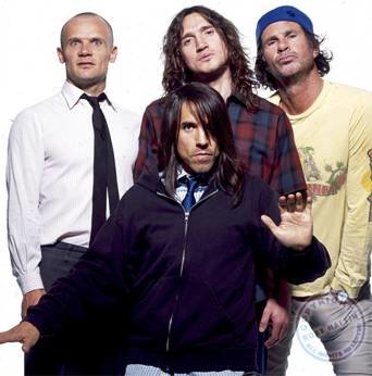 El grupo americano Red Hot Chili Peppers (2009).