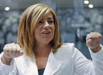 La directora de la campaña electoral del PSOE, Elena Valenciano (Foto: Archivo EFE)