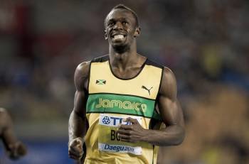 Bolt ganó su serie de 100 metros (Foto: Emilio Naranjo)