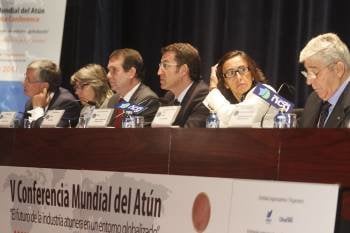 La Conferencia Mundial del Atún empezó ayer y concluirá hoy en Vigo.