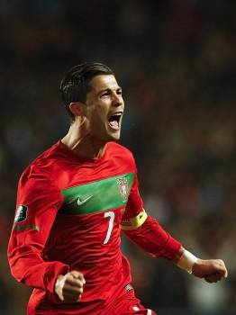Ronaldo celebra el 1-0. (Foto: TIAGO PETINGA)