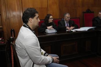 Manuel Mouriño, durante la segunda sesión del juicio que tuvo lugar en la Audiencia (Foto: MIGUEL ÁNGEL)