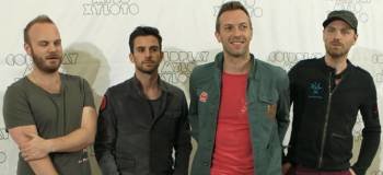 Los integrantes del grupo británico Coldplay (Foto: EFE)