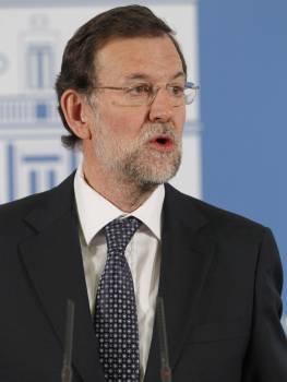 Mariano Rajoy en rueda de prensa. (Foto: JUANJO GUILLÉN)