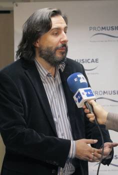 El presidente de la asocaición de Productores de Música de España (Promusicae), Antonio Guisasola, en una entrevista con Efe en la que manifestó que considera 'razonable' que se haya cerrado la web de descargas Megaupload y que se tomen medidas contra las