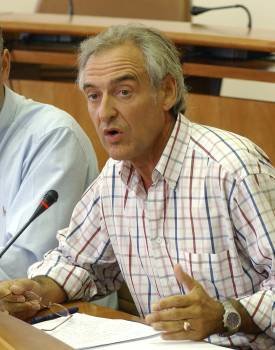 Roberto Castro, en una intervención parlamentaria.