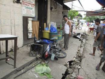 El terremoto de 6,7 grados causó graves daños en la provincia de Negros en Filipinas. (Foto: I. VERGARA AGUIRRE)