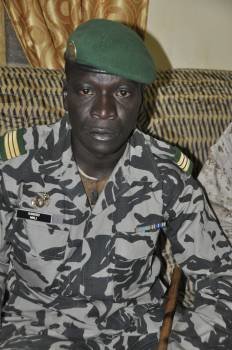 El capitán Amadu Haya Sanogo. (Foto: EFE)