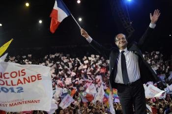 El candidato del Partido Socialista (PS) a la presidencia francesa, François Hollande (Foto: EFE)