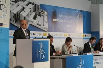 Francisco Rodríguez en la presentación del Hospital 2050 (Foto: MIGUEL ÁNGEL)