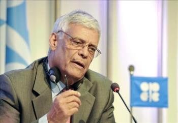 El secretario general de la OPEP, Abdala Salem El Badri