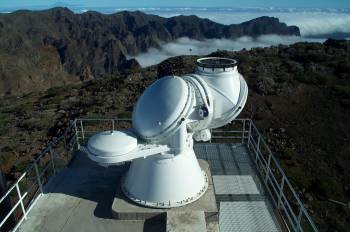 Observatorio del Roque de los Muchachos, en la isla canaria de La Palma, que también aspiraba al telescopio. (Foto: ARCHIVO)