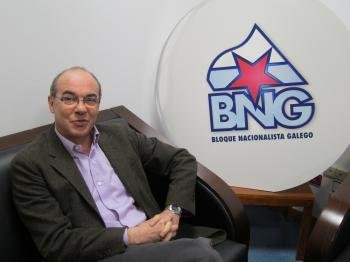 El candidato a la Xunta del BNG, Francisco Jorquera