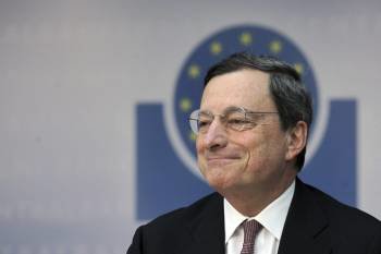Mario Draghi, presidente del Banco Central Europeo. (Foto: FREDRIK VON  ERICHSEN)