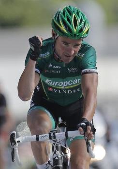 El ciclista francés Thomas Voeckler (Foto: EFE)