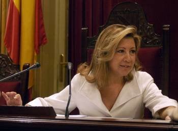 María Antonia Munar, en una imagen de archivo, presidiendo un acto oficial. (Foto: E.P.)