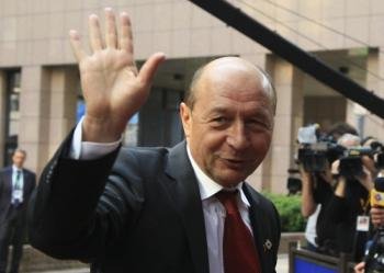 El presidente rumano Basescu