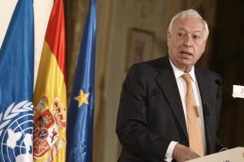 El ministro de Asuntos Exteriores y de Cooperación, José Manuel García-Margallo