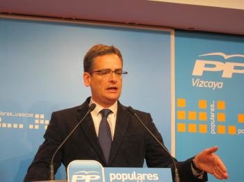  El presidente del PP vasco, Antonio Basagoiti