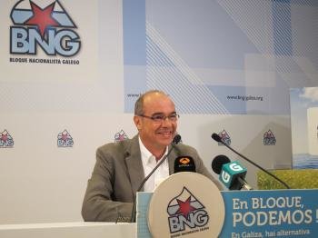  El portavoz del BNG a la Xunta, Francisco Jorquera. 